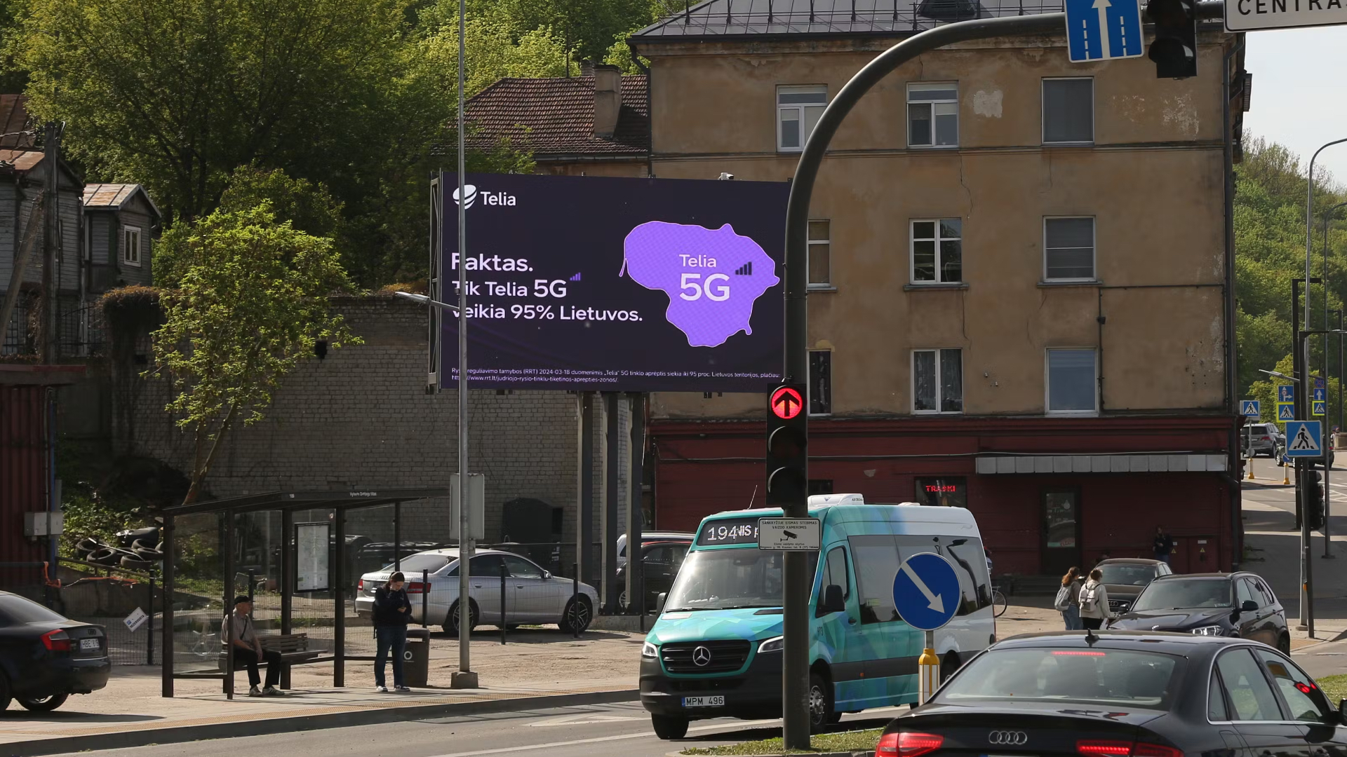 Centras Piksel ekranas