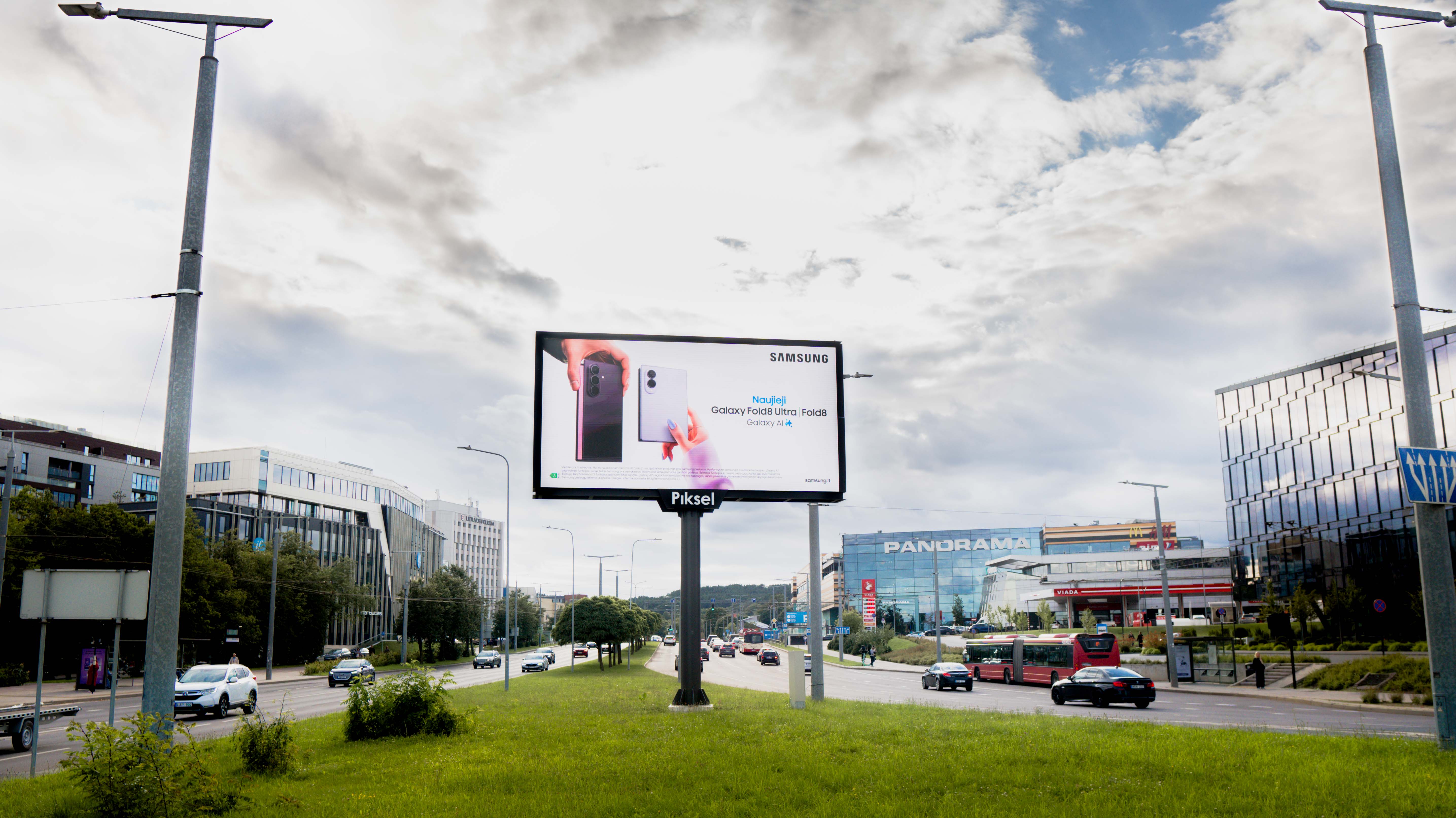 Panorama Piksel ekranas